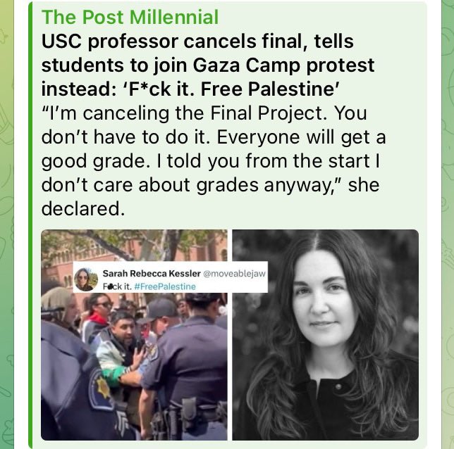 This is terrorism. This is a terrorist 👇 Where’s the @FBI? Waiting for them to raid this professor’s home.🤨