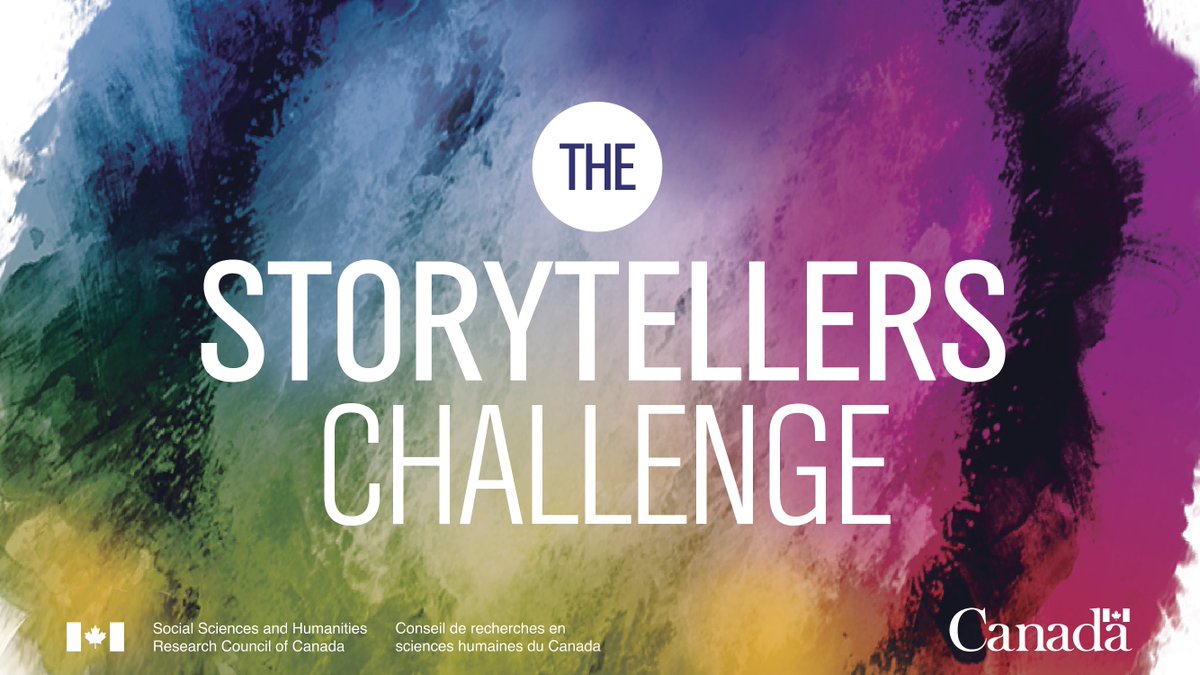 📅The countdown to the #SSHRCStorytellers Showcase is on! The Final Five winners will be revealed on Monday, May 6. We’re thrilled to be partnered with @SWC_Can for this great storytelling event! sciencewriters.ca/page-1716663