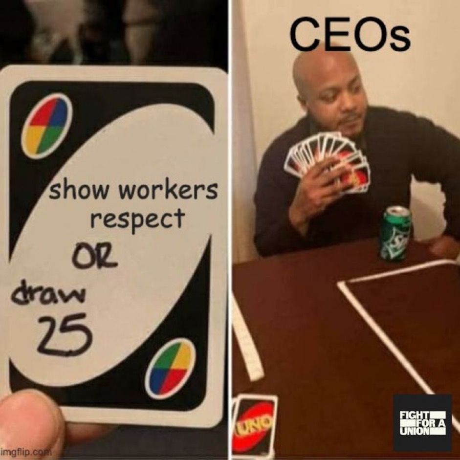When CEOs think they can play the game, we will show them.