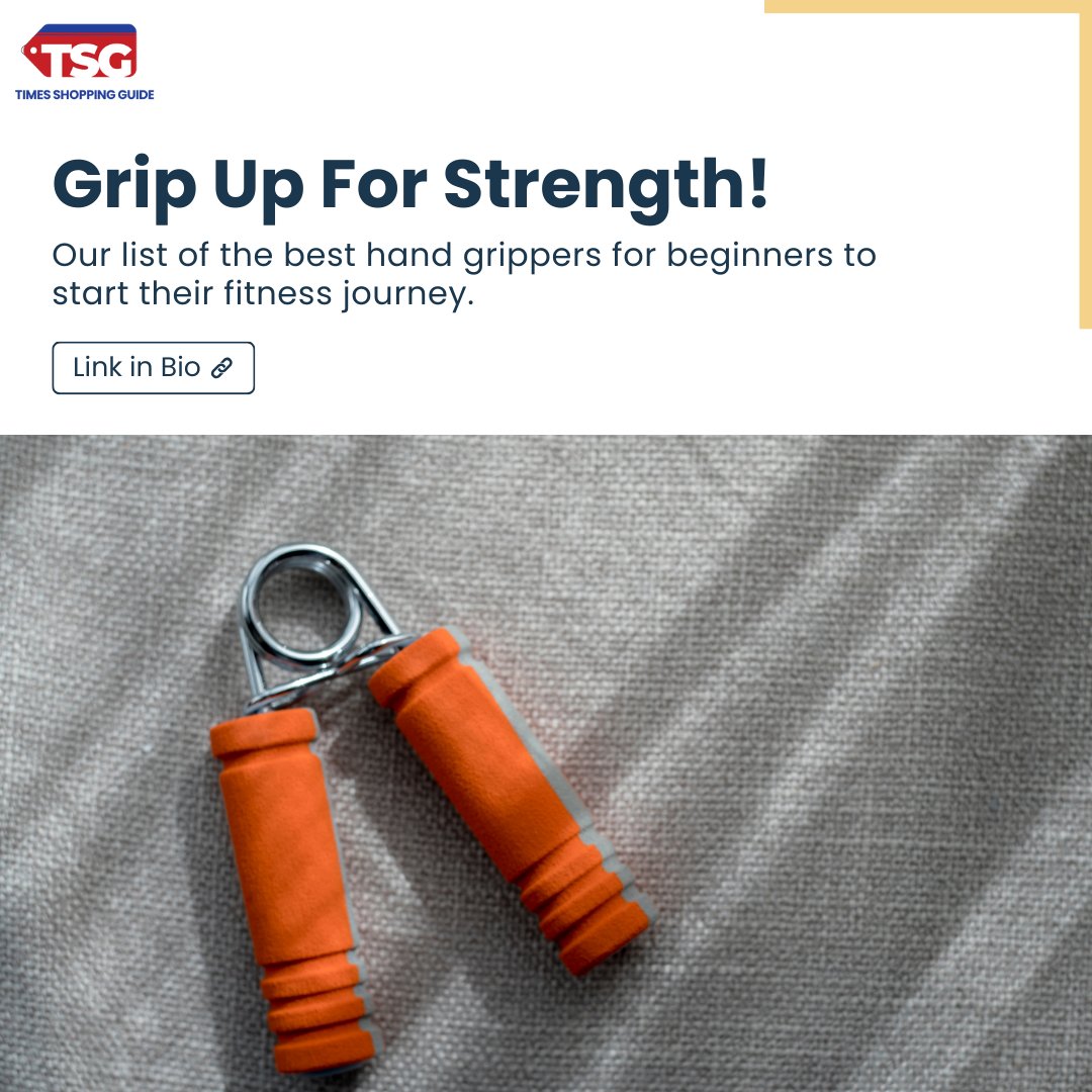 Grip tight and let your muscles do the talking! Get ready to begin your fitness journey anytime, anywhere with the most portable hand grippers on the block. Check out the link for more details.

timesshoppingguide.com/health-fitness…

#handgripper #gym #sportsequipment #explore