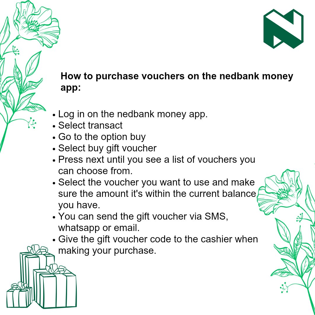 With month end coming, I decided to spoil myself with a Pick’n’Pay voucher using @Nedbank money app. This will help me not to overspend and earn Greenbacks Rewards. Click here bit.ly/3VpJEEa to see the variety of stores money app offers. Thanks to Nedbank, now you can