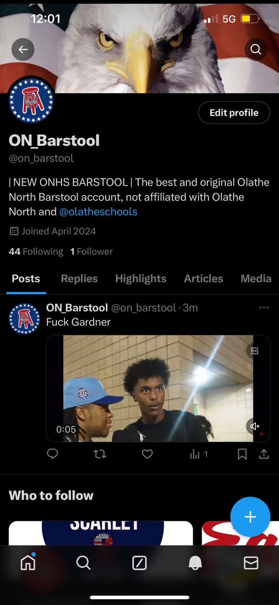 Barstool Olathe North🦅🦅 tweet media