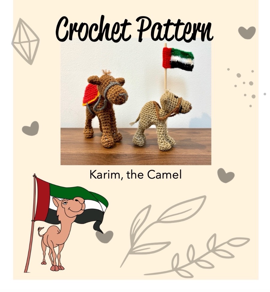 Meet Karim the Camel 🐪 (etsy-shop link in bio) #CrochetCamel
#AmigurumiPattern
#CrochetLove
#YarnCraft
#HandmadeToy
#CrochetAnimal
#DIYYarn
#CraftingFun
#AmigurumiAddict
#CrochetProjects
#YarnAddict
#CrochetArt
#AnimalCrochet
#FiberArts
#CrochetInsta
#furryflinn