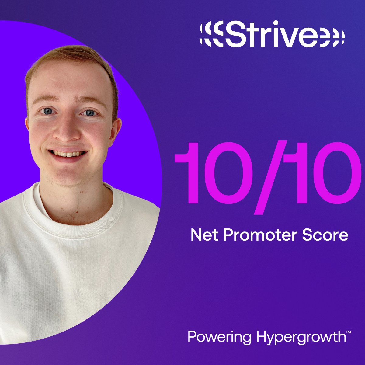 A massive well done to James Prickett for his 10 out of 10 NPS rating from a candidate whom he recently placed into their new role!

'James has been super helpful and engaged, with frequent communications and all insight that could be provided.'

#scalewithstrive #nps #feedback