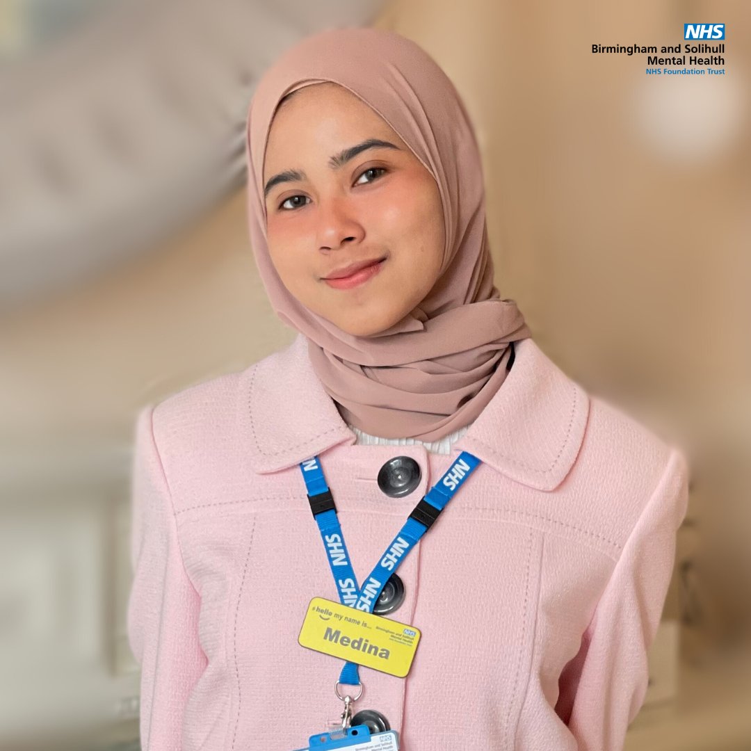 A huge congrats to Medina Rahman, a Physical Health Connector in the East Neighbourhood Mental Health team who has successfully boosted annual physical health checks at local GP surgery in Sparkhill, Birmingham. Read more on this story 👉bsmhft.nhs.uk/about-us/news/…