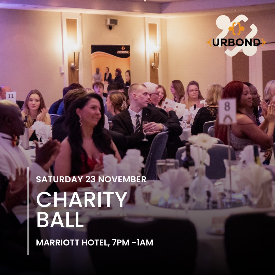 Save the date for the URBOND Charity Ball 2024! 

The event will celebrate the outstanding work of its volunteers and help raise funds for the charitable work, both within the Portsmouth community and overseas in Guinea.

Tickets available soon 🎟️ 

#URBOND 
#CharityBall