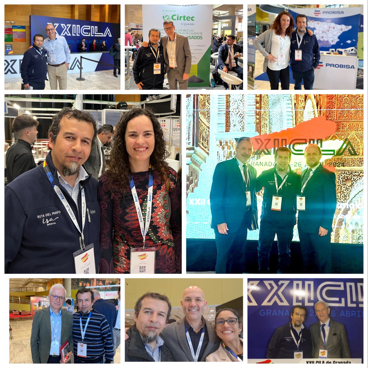 La semana pasada los asfalteros tuvimos un gran congreso #XXIICILA. Pero destaco que las personas son las que hacen el congreso y por eso gracias a mi querida armada española.

<a href="/PatriciaAmo7/">Patricia Amo</a> 
<a href="/aramirezr13/">Antonio Ramírez</a> 
<a href="/BardasaGen/">Ricardo Bardasano 🖤</a> 
<a href="/NuriaUC/">Nuria Uguet Canal</a> 
<a href="/javloma/">Javier Loma</a> 
<a href="/angelsampi/">Ángel Sampedro</a> 
<a href="/delValMA/">Miguel A. del Val</a> 
<a href="/g_davidalmazan/">David Almazán</a>