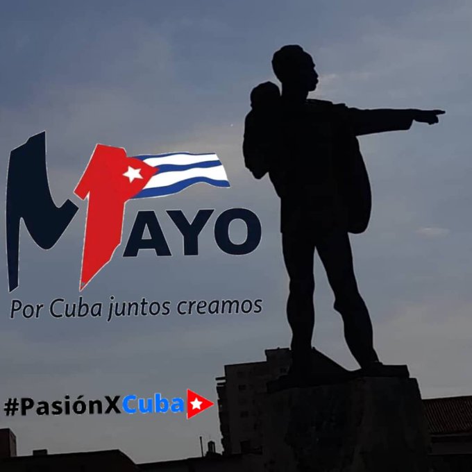 Este #1Mayo  la alegría de un pueblo libre: #PorCubaJuntosCreamos.
#AgroalimPorCuba 
#MinalXCuba