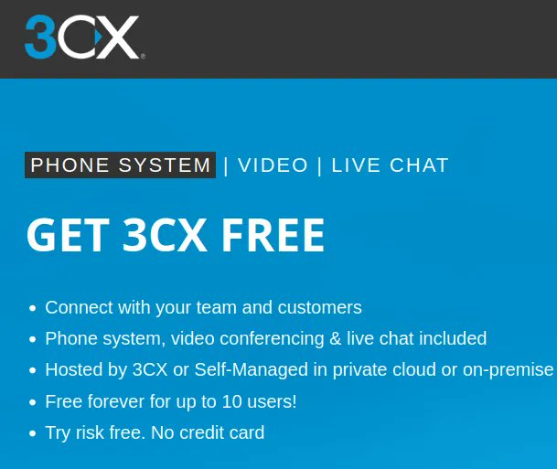 3CX SOHO Free-editie is op maat gemaakt voor kleine kantoren met maximaal 10 gebruikers. Hoe je 3CX Free besteld en inricht voor je klanten vind je in de @clouddistri kennisbank #3cx #3cxfree #voip #flux support.clouddistributie.nl/portal/nl/kb/a…