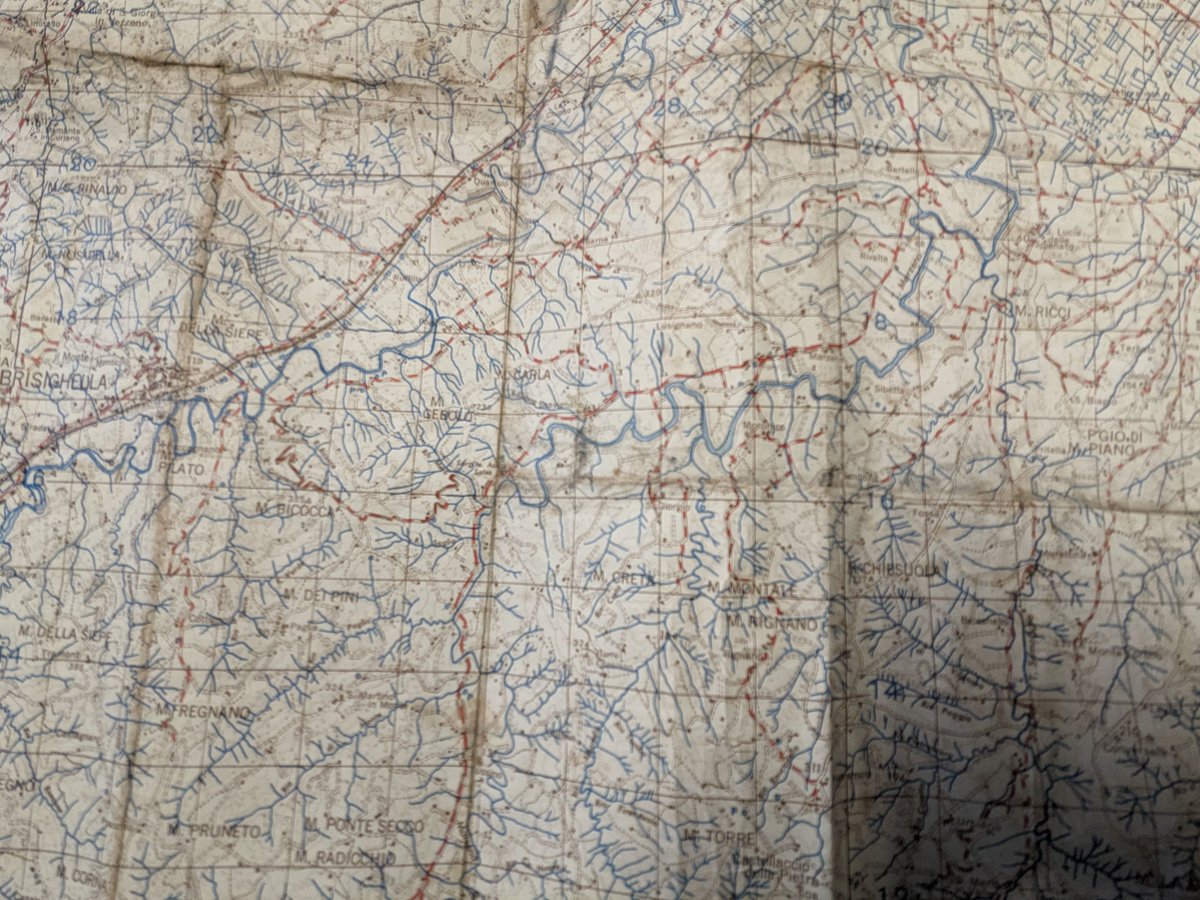 We are #currentlycataloguing maps from the #ItalianCampaign of 1943-45 in our collection. The maps cover the Liri Valley that was overlooked by Monte Cassino and around Faenza, north of the German Gothic Line.

#museumcollections
#RoyalFusiliers
@FirstFusiliers
@5_Fusiliers