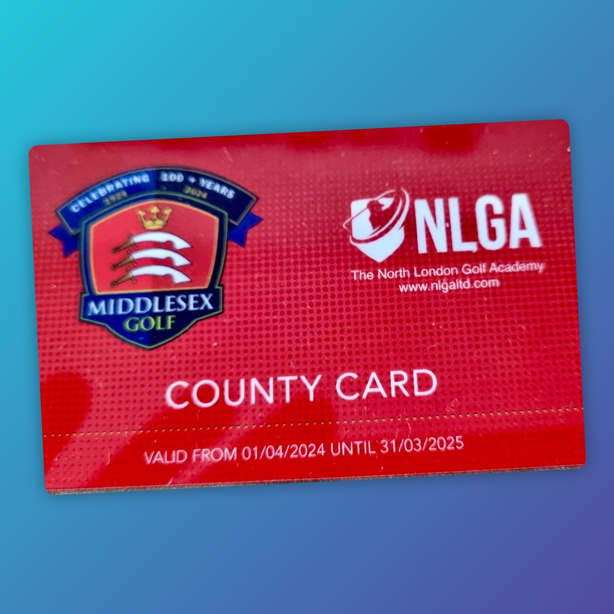 All clubs should now be in possession of the NEW @NLGALtd  Sponsored Middlesex Golf County Cards

ALL other cards are now obsolete and will not be accepted by participating clubs.

Make sure you have yours - it will also give you access to lots of opportunities at The North