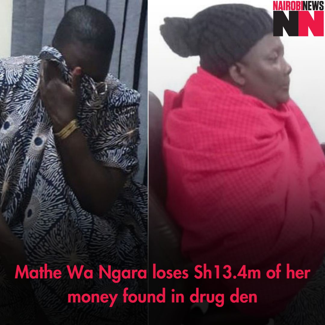 Nancy Indoveria Kigunzi, popularly known as Mathe Wa Ngara, lost Sh13.4 million seized from her house last year after the court declared it proceeds of crime. Read more: nairobinews.nation.africa/mathe-wa-ngara…