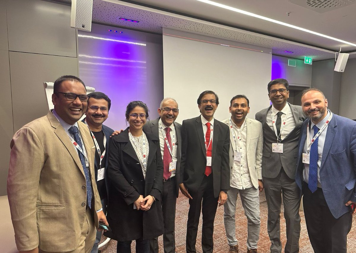 Barring a few hiccups (😌), this year's <a href="/ESGE_news/">ESGE</a> #ESGE2024 in Berlin 🇩🇪 was extremely fun, informative and amazing to attend 😍🎉🥰

Our team, headed by Jayanta Samanta (PGIMER) had 3 oral, 1 moderated poster sessions along with other collab projects.🙏 #endohepatology #EUS

I
