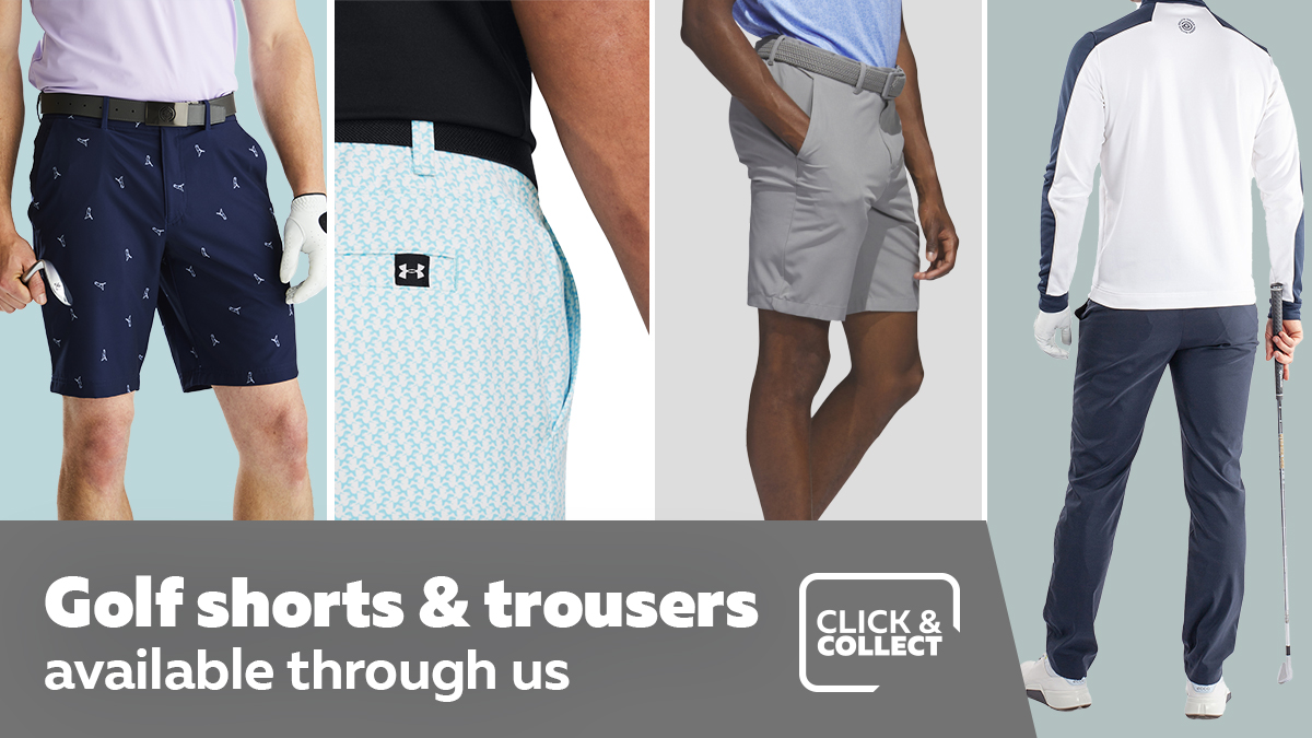 Shop the sweeping selection of shorts and trousers through our Click & Collect service 🛒 👉 fg1.uk/8723-Q872022