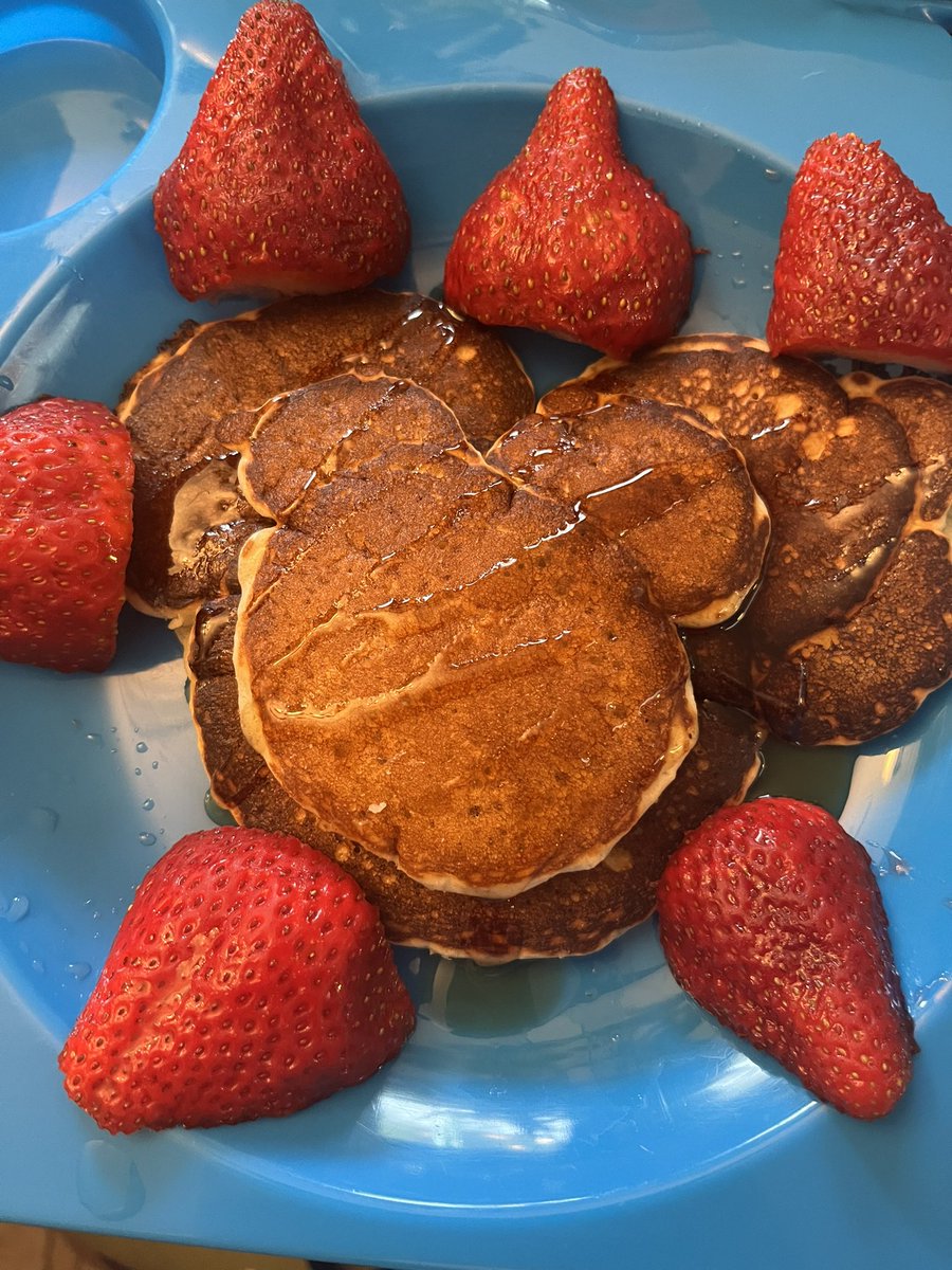 Made some #mickeymouse pancakes for #breakfast today! My son was happy. #food #foodie #foodiesofinstagram #goodvibes #GoodVibesOnly