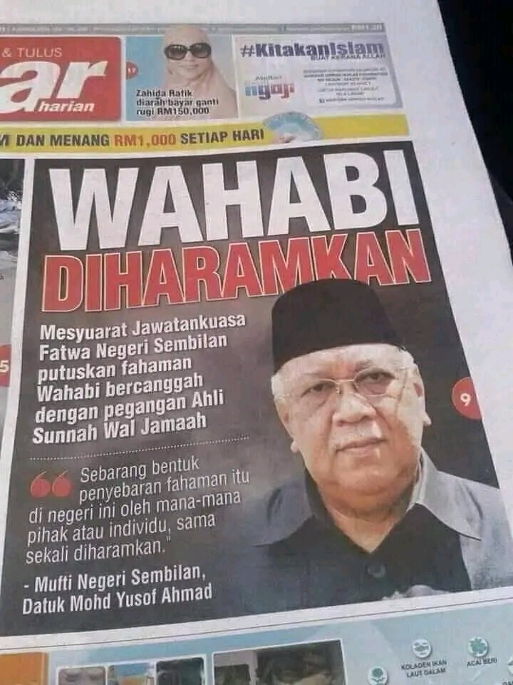 Kalo disini, para Pentholan Wahabi justru dikasih Panggung bahkan diistimewakan