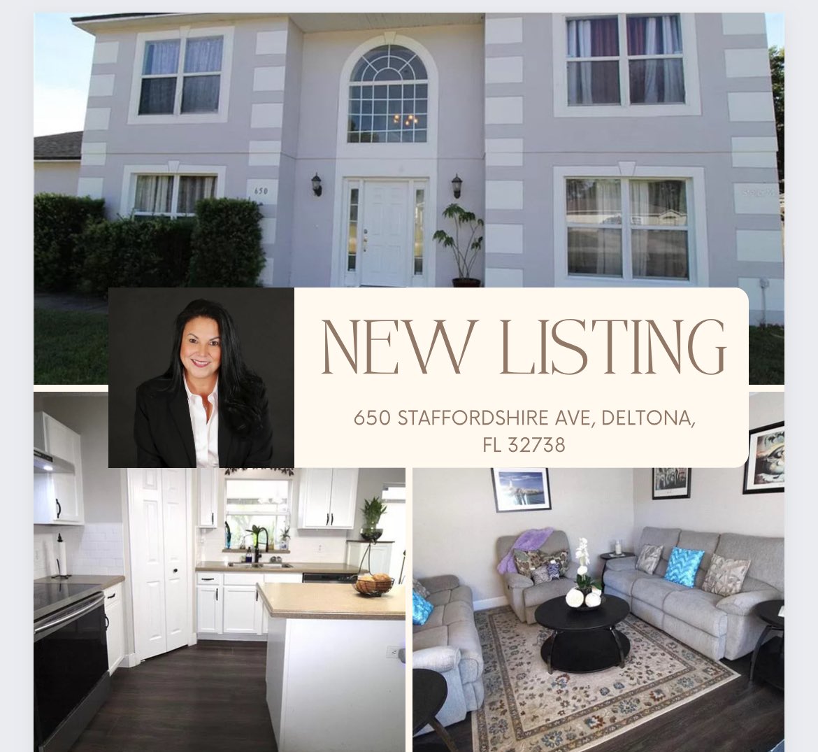 Call now, 407-232-4333
New listing 650 Staffordshire Ave, Deltona, FL 32738,
#deltonaflorida #volusiacounty #forsalehomes #martamrosariobroker #buyeragent #listingagent