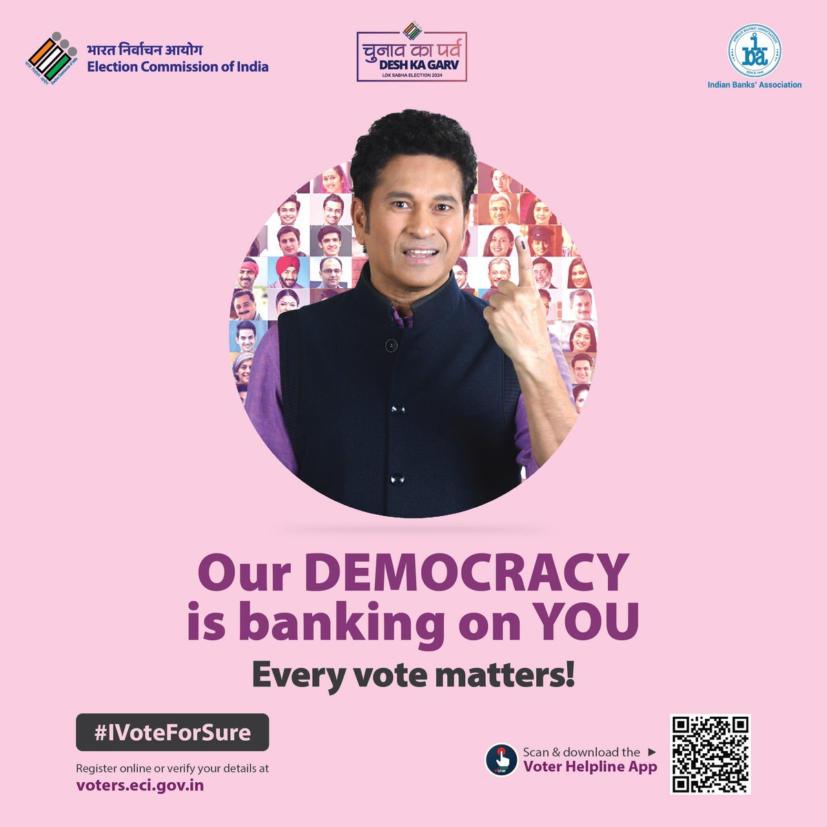 Let your vote count for a better India. Be a part of the revolutionary journey of the world's largest democracy.

@ECISVEEP @DFS_India  

#IVoteForSure #UnionBankOfIndia #GoodPeopleToBankWith