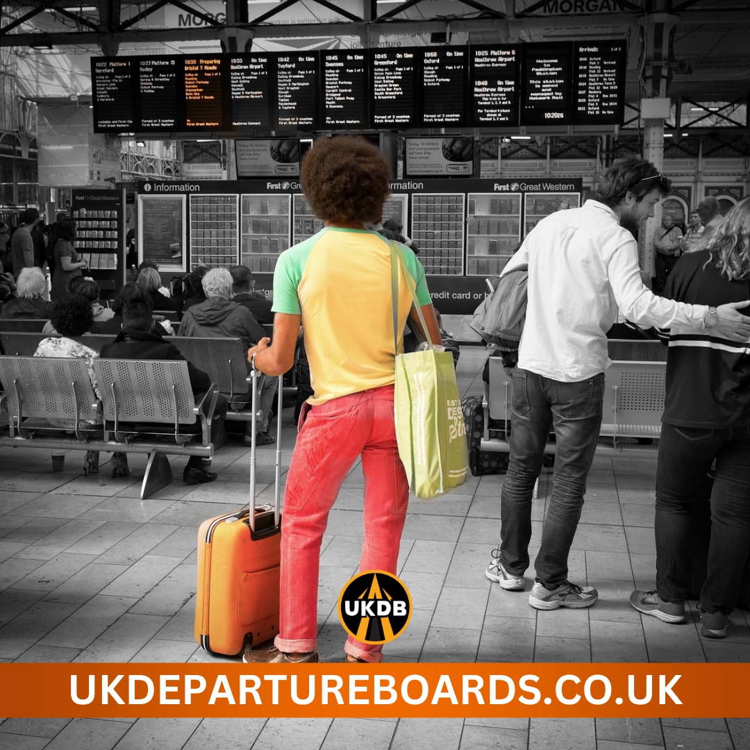 How many train journeys did you make in April? Let's see who did the most! ukdpartureboards.co.uk