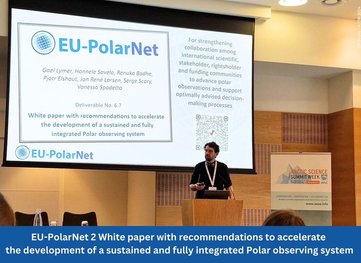 🙌 @EUPolarNet 2 in collaboration with the EPB & the @nat_sciences_be has launched a white paper featuring 80 actionable policy-level #recommendations aimed at enhancing international collaboration in #polar observations! More information: europeanpolarboard.org/news-events/ne…