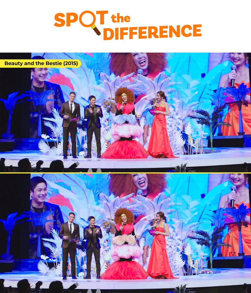 Can you spot the difference between the two photos?🔎 Watch 'Beauty and the Bestie' FREE FULL MOVIE here: youtu.be/lTwPhcFOutU?fe… #BeautyAndTheBestie #ViceGanda