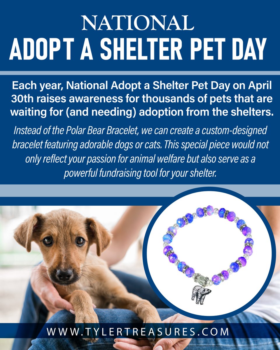 Today, let's open our hearts and homes to a furry friend in need. 🏡💕 Whether it's a playful pup or a cuddly cat, there's a perfect companion waiting for you at your local shelter. Let's give them the love and forever homes they deserve! 🐾 #AdoptAShelterPetDay #RescueLove