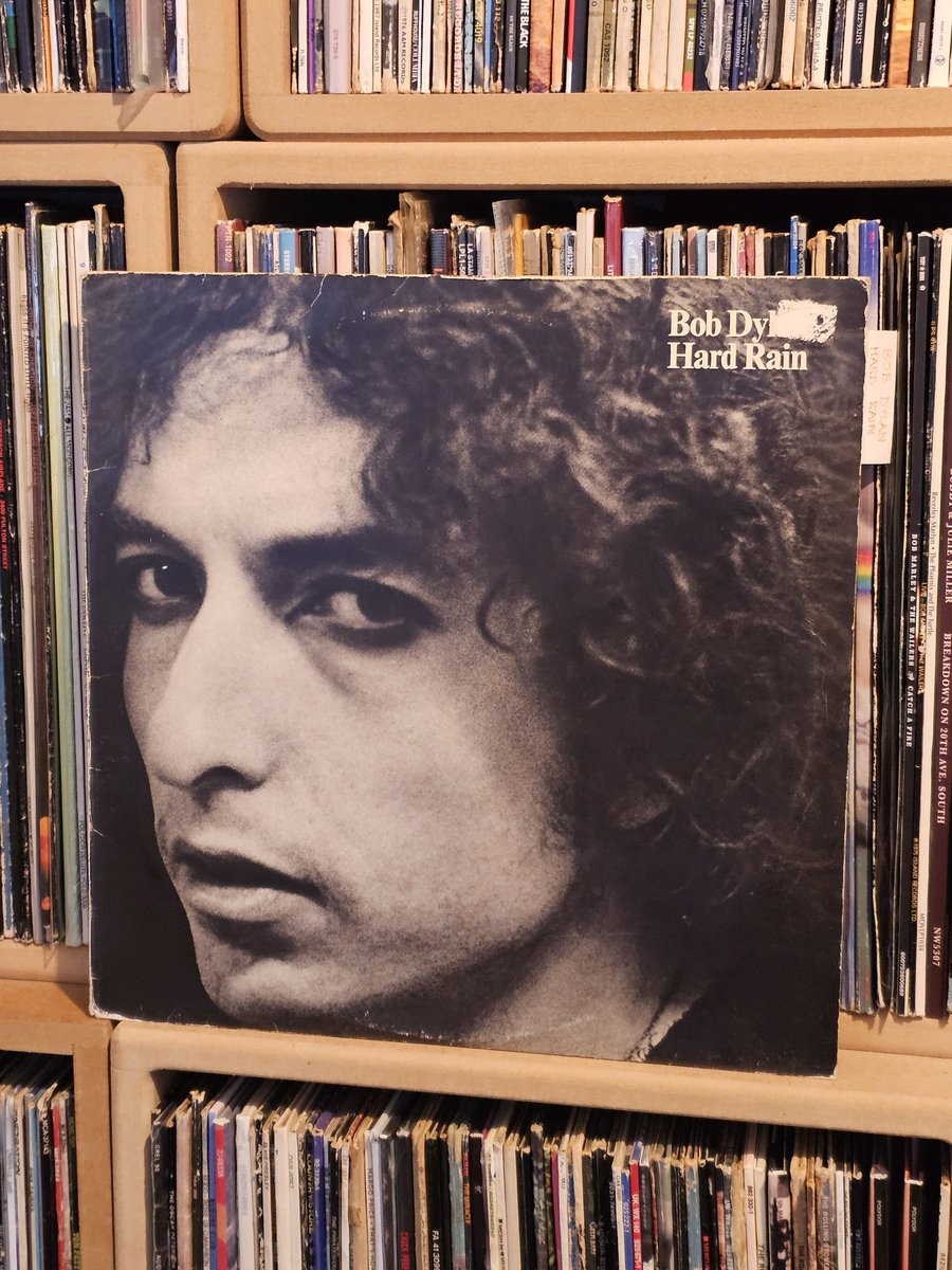 After posting yesterday about other being a fan of Dylan live albums, I have taken advice from replies and listened to Hard Rain. It is a big improvement on Budokan, but still below the standard of studio albums. Before the flood is up next.