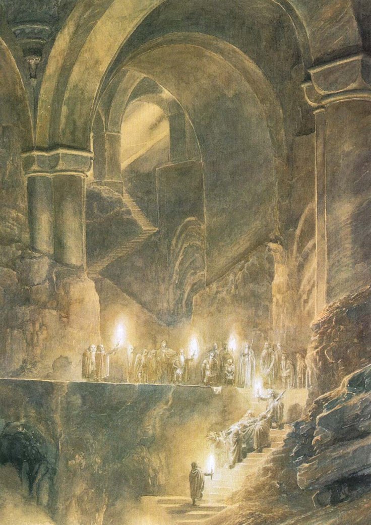 Death of King Thorin by Alan Lee