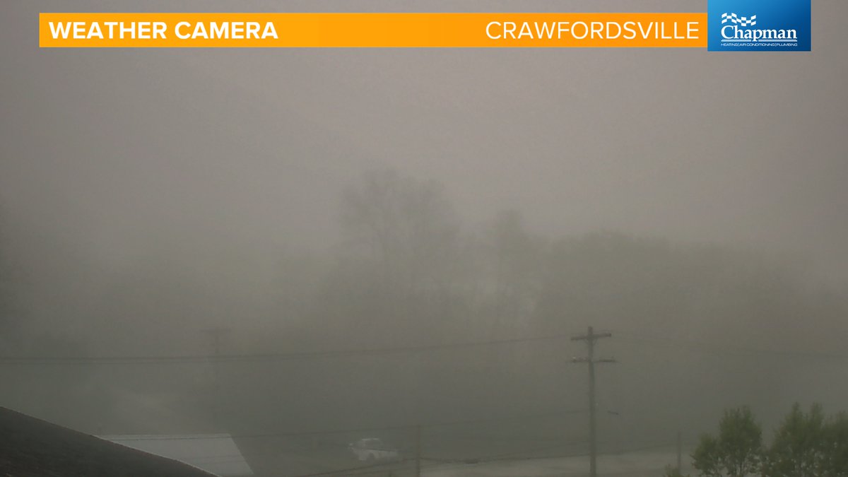 Several areas socked in with fog. Please use your low beams when driving!
#13news #13weather