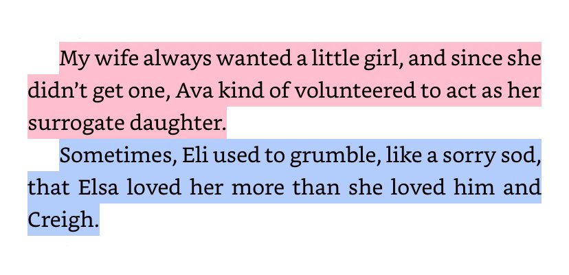 elsa loving ava more >>>