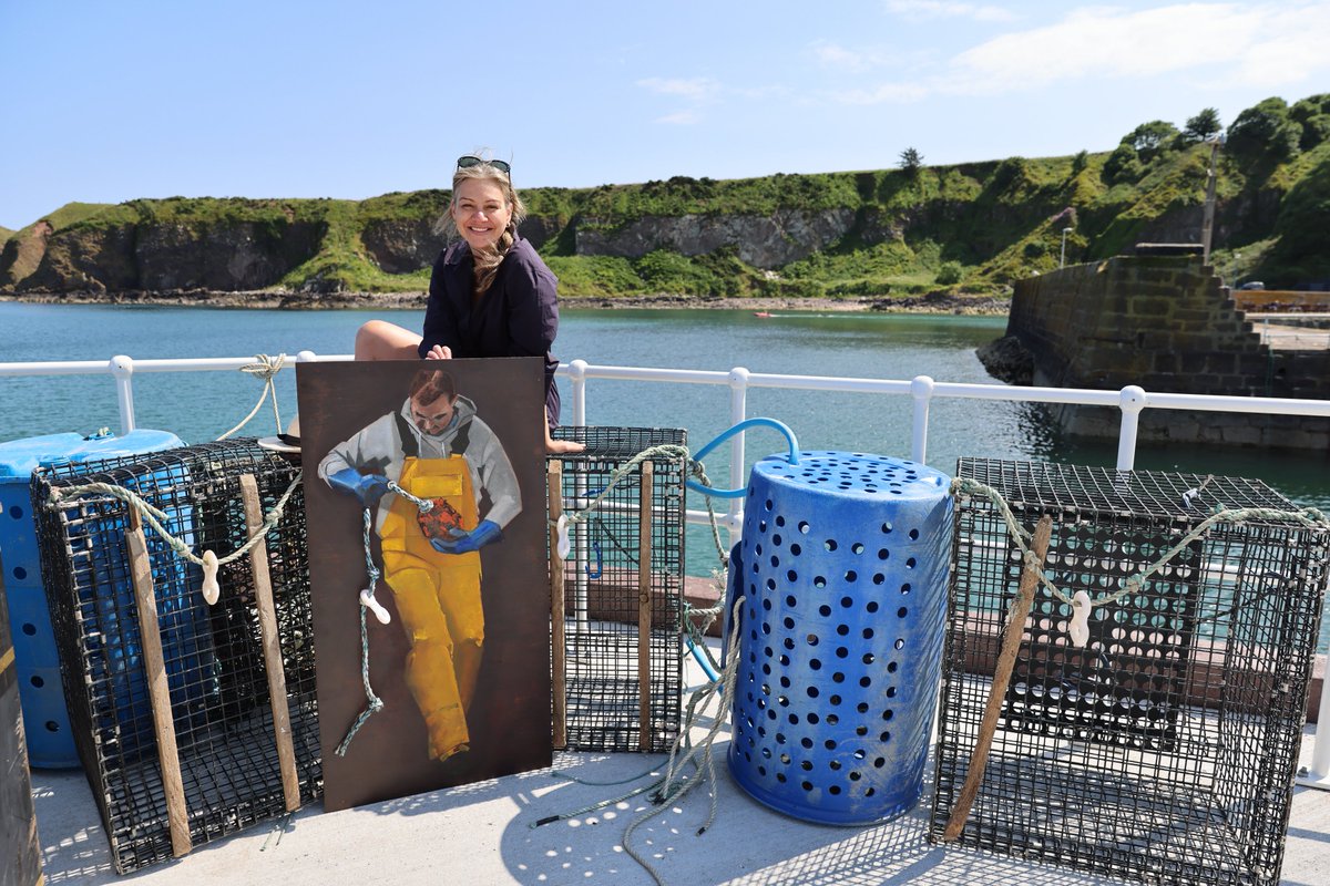 We are very excited that @EdinTradfest launches this Fri 3 May 🎉 This also signals the opening of FISHING, an exhibition by Stephanïe Vandëm which runs @ScotStoryCentre until 15 June as part of the TRACS Tradfest programme 🐟 Read more about FISHING: bit.ly/FishingbySteph…