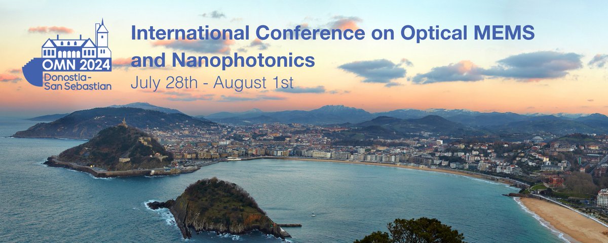 OMN Conference (@omnconference) on Twitter photo Friday's final deadline (May 3) for Optical MEMS and Nanophotonics (OMN) conf in San Sebastian is around the corner!
Submitting your 2-page contribution (to appear in <a href="/IEEEXplore/">IEEE Xplore</a>) is super easy. Follow the instructions on:
tisa.teventos.com/omn2024/en/mod…
Agenda: omn2024.org Friday's final deadline (May 3) for Optical MEMS and Nanophotonics (OMN) conf in San Sebastian is around the corner!
Submitting your 2-page contribution (to appear in <a href="/IEEEXplore/">IEEE Xplore</a>) is super easy. Follow the instructions on:
tisa.teventos.com/omn2024/en/mod…
Agenda: omn2024.org