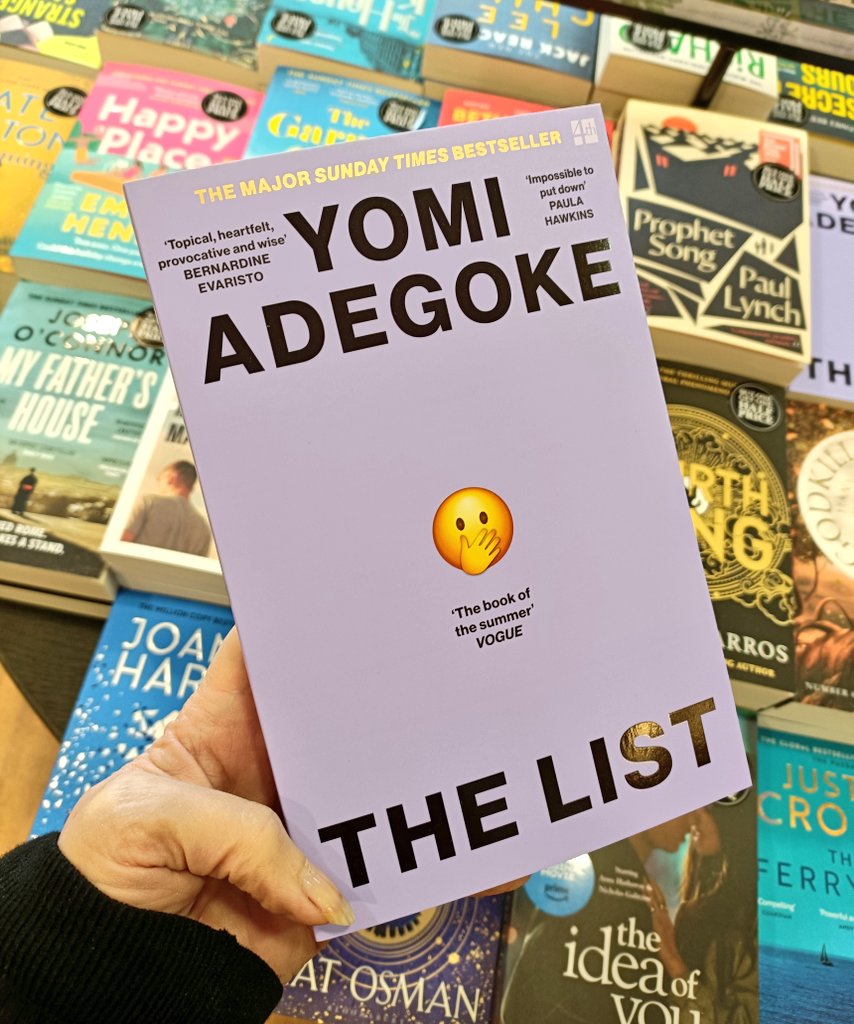 'Oh my God, have you seen The List?'
Ola made her name breaking exactly this type of story. But today, her Fiancé's name is on there
What is the truth & how much will it affect their lives?
The must-have summer read 
@yomiadegoke #TheList 
#waterstones 
waterstones.com/book/the-list/…