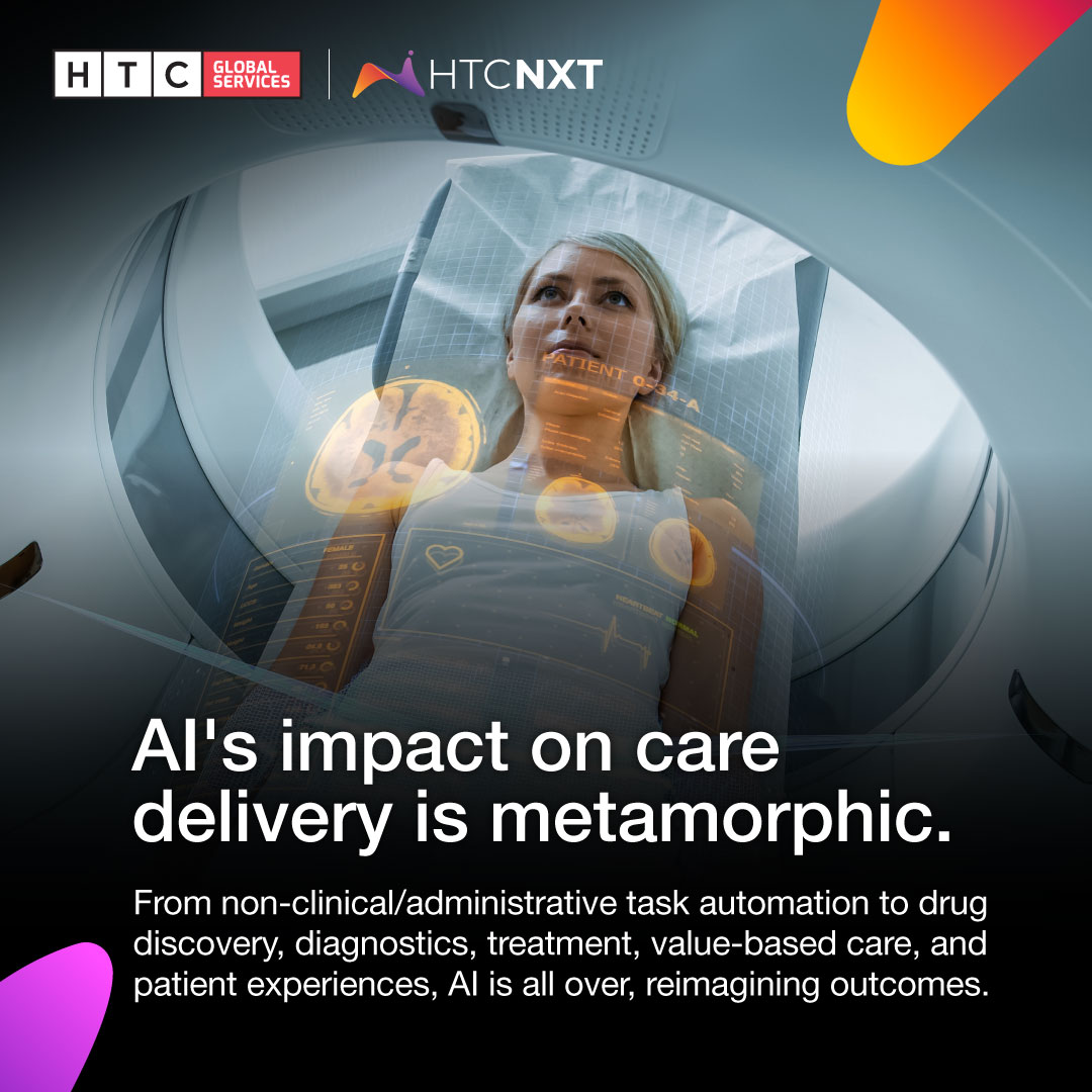 AI's impact on care delivery is nothing short of revolutionary. Whether you're a payer or a provider, we're here to help your health system harness this transformative AI power, securely and responsibly.
Learn more: htcnxt.ai/is-it-for-you/…

#HTCNXT #EnterpriseAI #AIinHealthcare