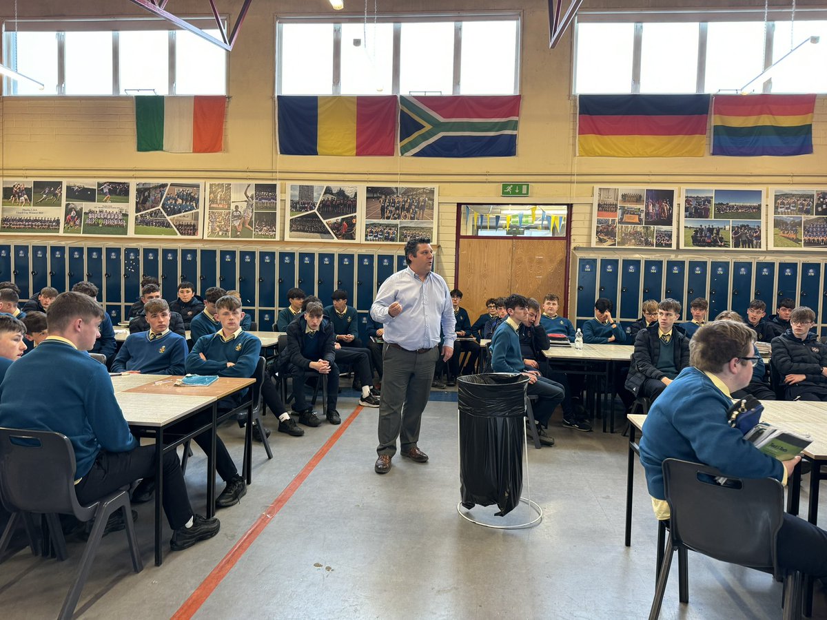 Schools of Sanctuary Ireland (@sofsireland) on Twitter photo A fantastic opportunity to present for Transition Year Students of <a href="/cbsthurles/">CBS Thurles - An Edmund Rice School</a> on School of Sanctuary, International Protection, Migration & sharing refugee stories by Homayoon, School of Sanctuary Coordinator
CBS Thurles is Member School of Sanctuary preparing for Champion SoS A fantastic opportunity to present for Transition Year Students of <a href="/cbsthurles/">CBS Thurles - An Edmund Rice School</a> on School of Sanctuary, International Protection, Migration & sharing refugee stories by Homayoon, School of Sanctuary Coordinator
CBS Thurles is Member School of Sanctuary preparing for Champion SoS