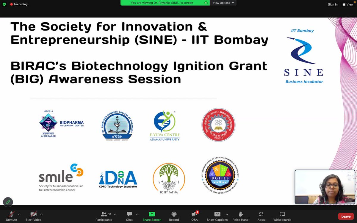 Biopharm Incubation Center at NIPER Ahmedabad tweet media