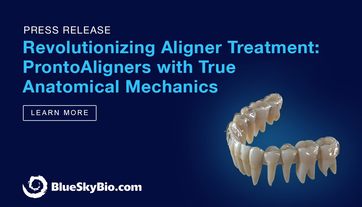 PR: Revolutionizing Aligner Treatment: ProntoAligners with True Anatomical Mechanics
blueskybio.digital/post/pr-revolu…
.
.
.
#blueskybio #prontoaligners #aligners #alignertreatments #trueanatomicalmechanics #orthodontics #dentistry #dentalproducts