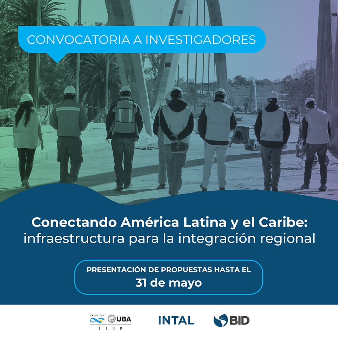 ¡Convocatoria de investigación abierta! Postula propuestas enfocadas en infraestructura, conectividad e integración en #AmLat y el #Caribe. Organiza: INTAL, el Sector de Infraestructura y Energía y @iiep_oficial. Fecha límite: 31 de mayo. Información aquí: bit.ly/4bvMc8P