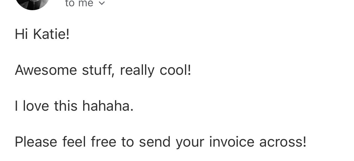 So nice to receive feedback like this after submitting a comedy UGC vid ☺️

#ukugc #ukugccreators #ukugccreator