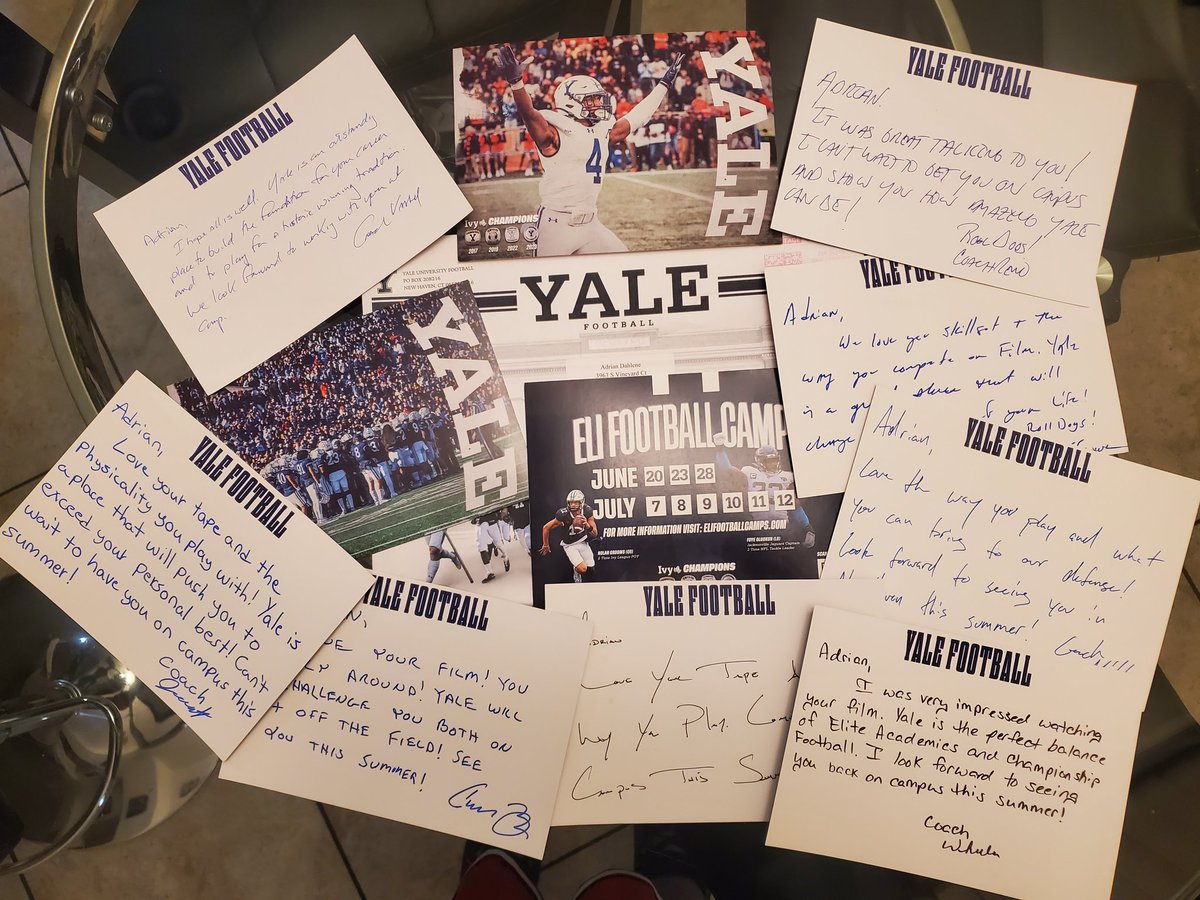 Thank you @yalefootball for the love. I really appreciate it. #ThisIsYale 

@CoachRenoYale @coach_smcgowan @StevenVashel @Coach_Mill_ @Bigstef72 @paupaupau5 @CoachChrisJr2 @CoachOstrowsky @maknight3 @CoachJanecek @coachjjanderson