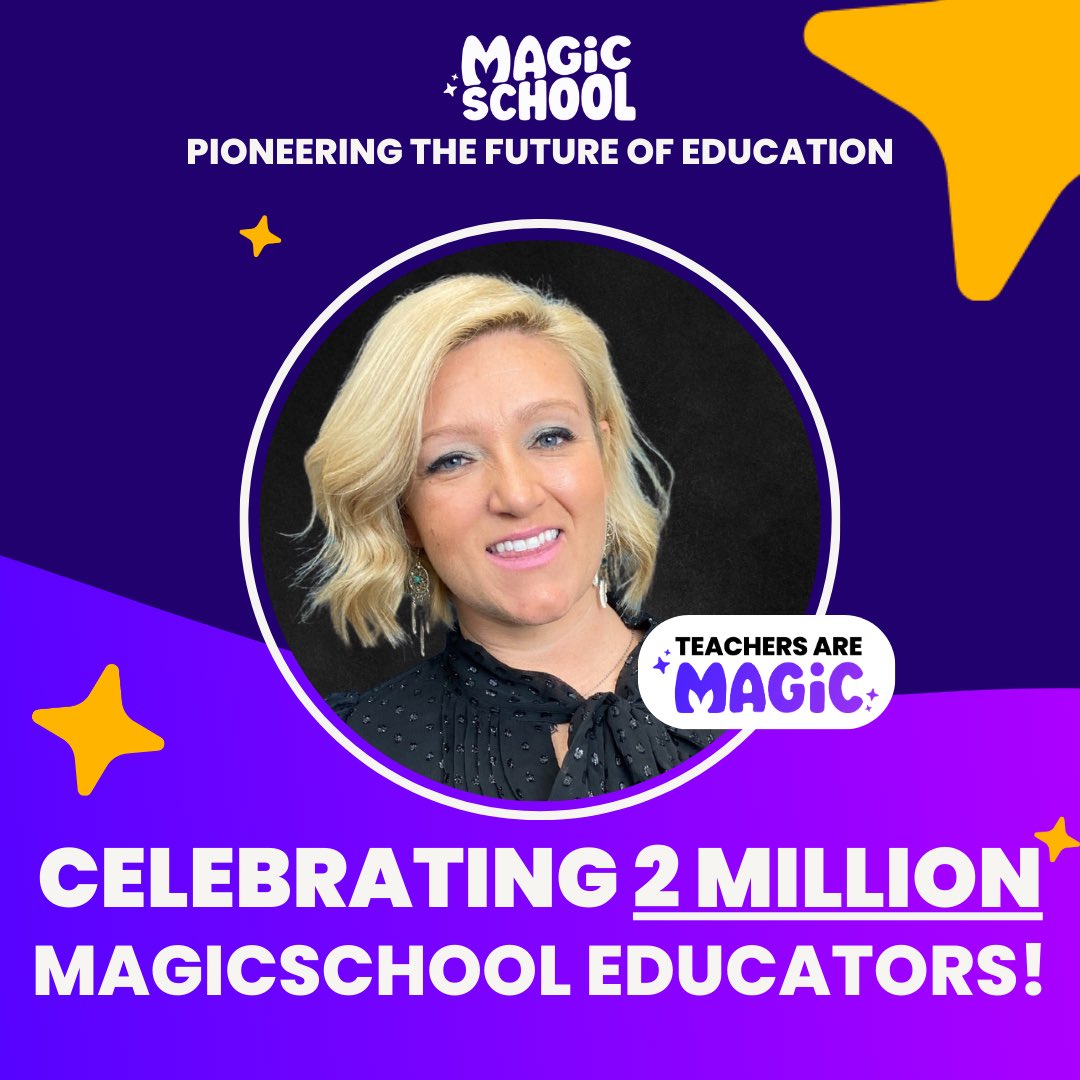 🪄What an amazing milestone #magicschoolai