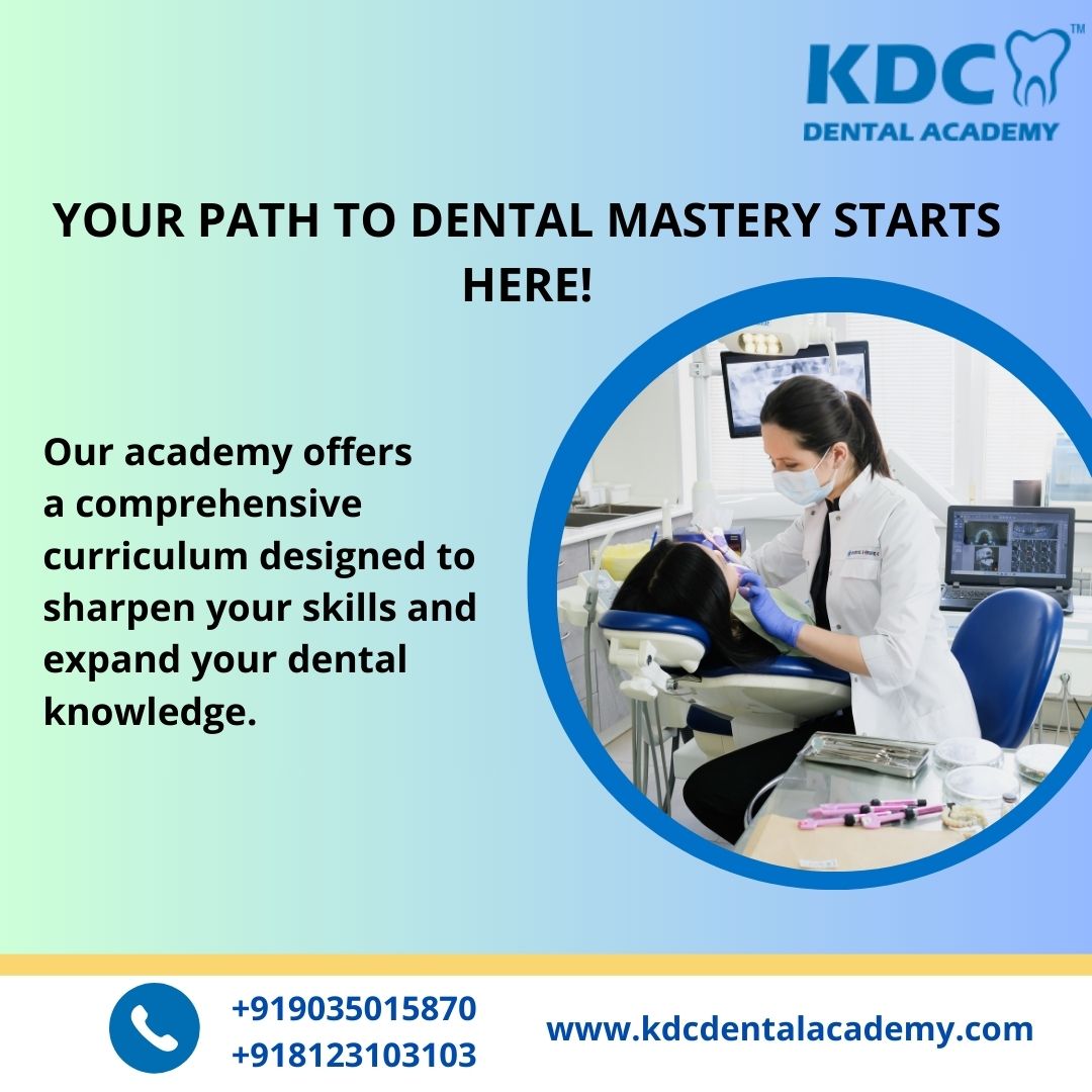 📚👩‍🎓 Are you passionate about dentistry and eager to enhance your skills? Look no further than KDC Dental Academy! 🌟✨  Expand your horizons, network with fellow dental enthusiasts, and unlock your full potential at KDC Dental Academy! 💪👨‍⚕️ #KDCDentalAcademy #DentalEducation