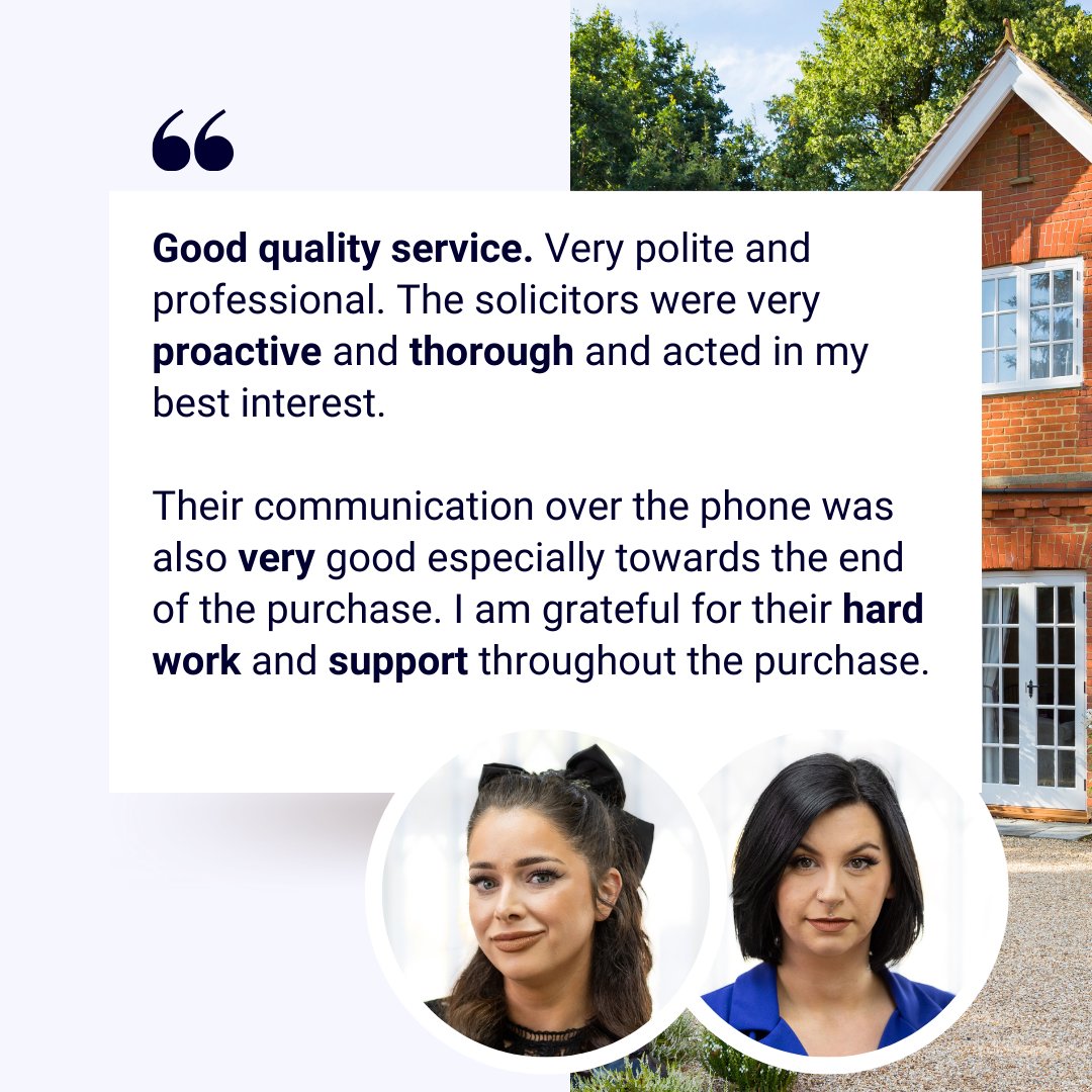 Our solicitors will ensure you receive good quality service. Just like Team Marshall did for their clients. If you're looking to move house, get in touch with our team today on 0800 988 7756 or get an instant quote at levisolicitors.co.uk/conveyancing-q… #Conveyancing #ClientReview