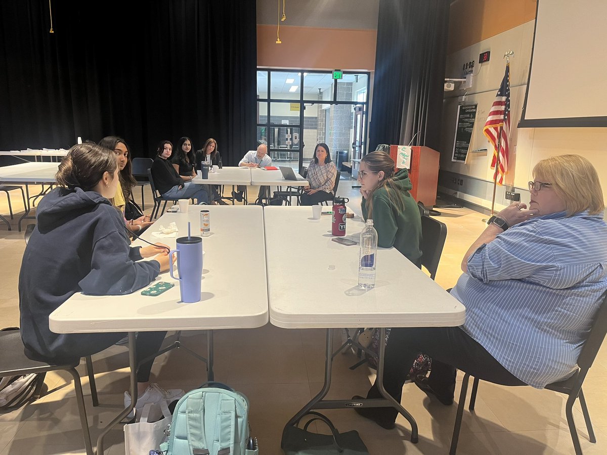 At SF student opinion is valued on important topics like today’s discussion between students and school leaders about using AI in class. #SFLionPride