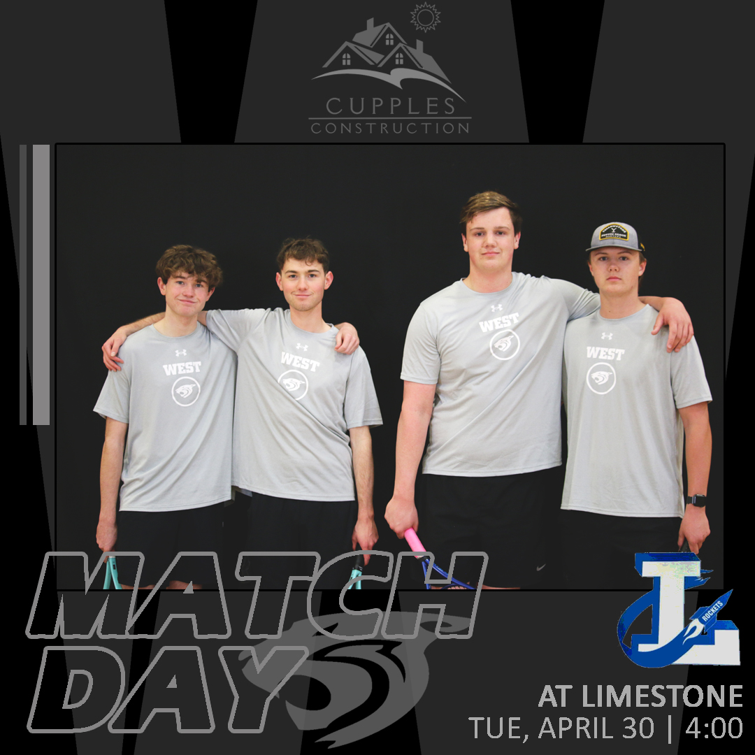 On the road this evening to Limestone to take on the Rockets!

#WildcatsTennis | #WeLoveItHere