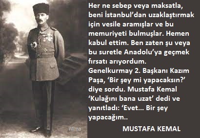 30 Nisan 1919 #MustafaKemalPaşa, Dokuzuncu Ordu Müfettişliğine atandı. Türk Bağımsızlık Savaşı’nın önemli bir günüdür..