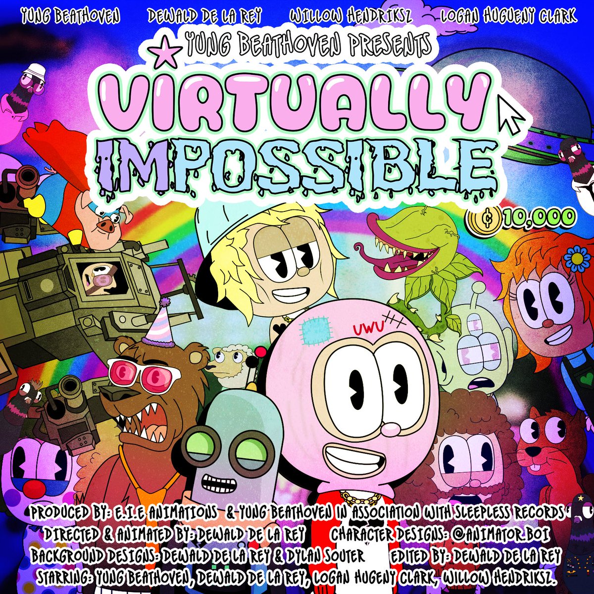 📣 HUGE ANNOUNCEMENT! 📣 

A few months ago I was cast as the lead in ‘Virtually Impossible’, an original animated series created by Dewald de la Ret & produced by myself & @eieproductions 📺