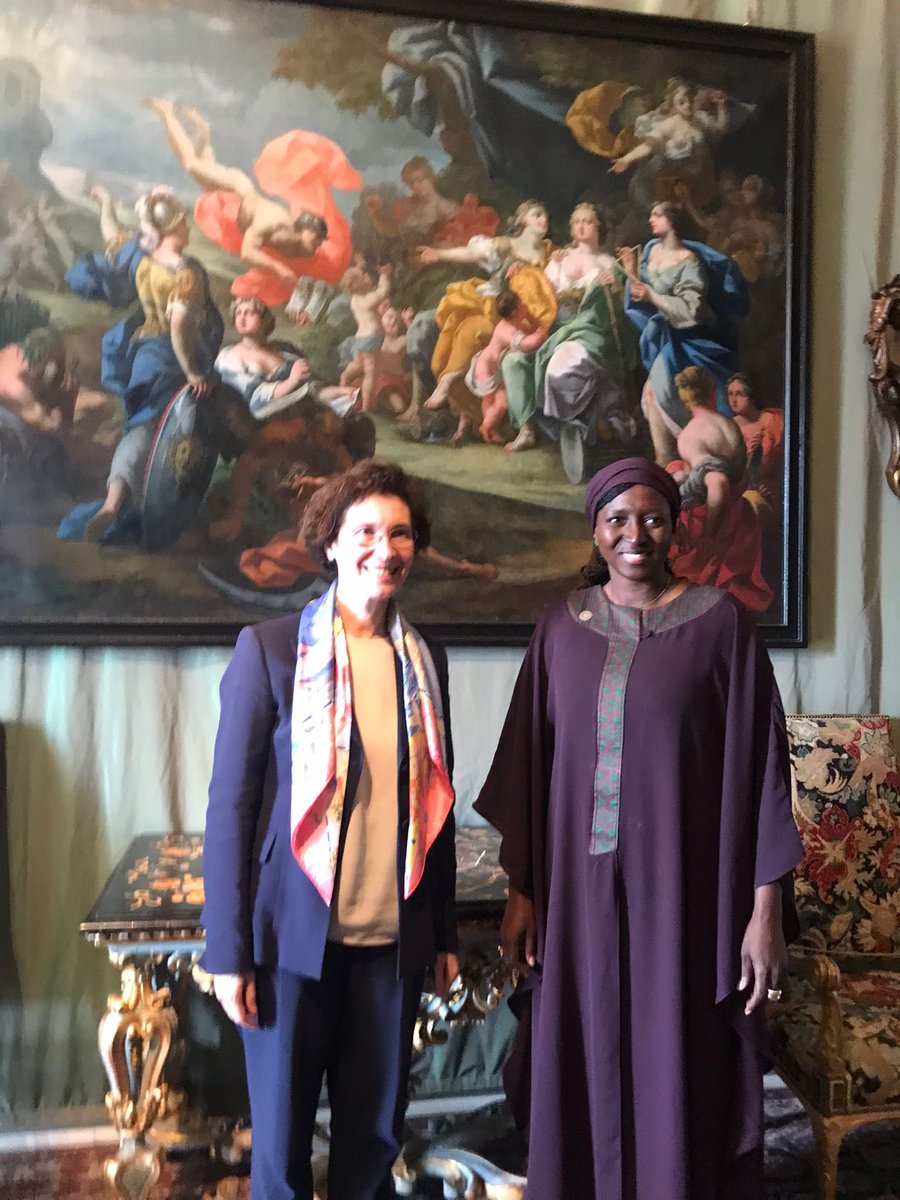 Delighted to meet with Minister Kamara of Mauritania, which holds the @_AfricanUnion Presidency, on the sidelines of the #G7 Ministerial in Turin to discuss the upcoming Summit on Clean Cooking in Africa on 14 May, hosted by @IEA, Tanzania, Norway & @AfDB_Group
