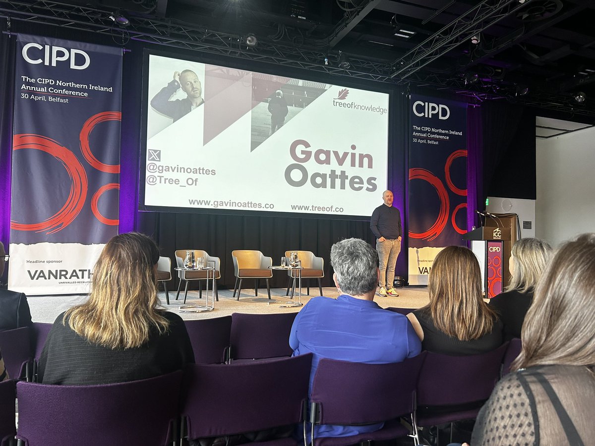 Great day at the @CIPD_NI conference today with some amazing key speakers! @allen_people #cipdNIConf24
