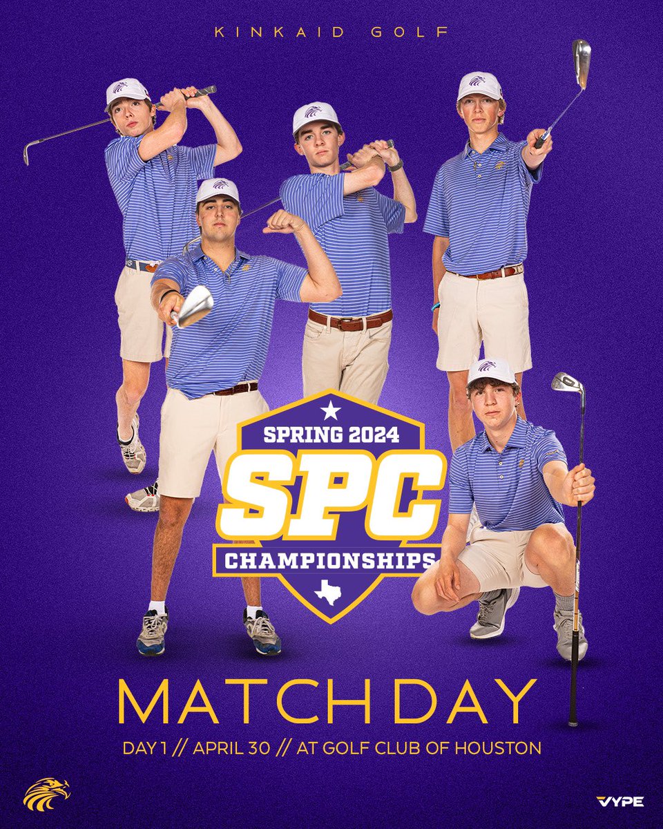 Wishing our boys golf team the best of luck as they tee off for day one of SPC! Let’s swing for the stars and bring home those victories! #TalonsUp #KinkaidGolf #WhereYouBelong